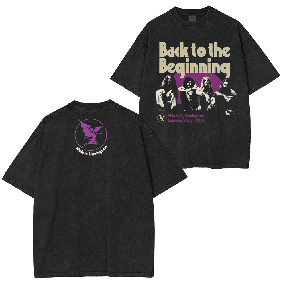 Ozzy Osbourne Back To The Beginning Washed Unisex T-Shirt