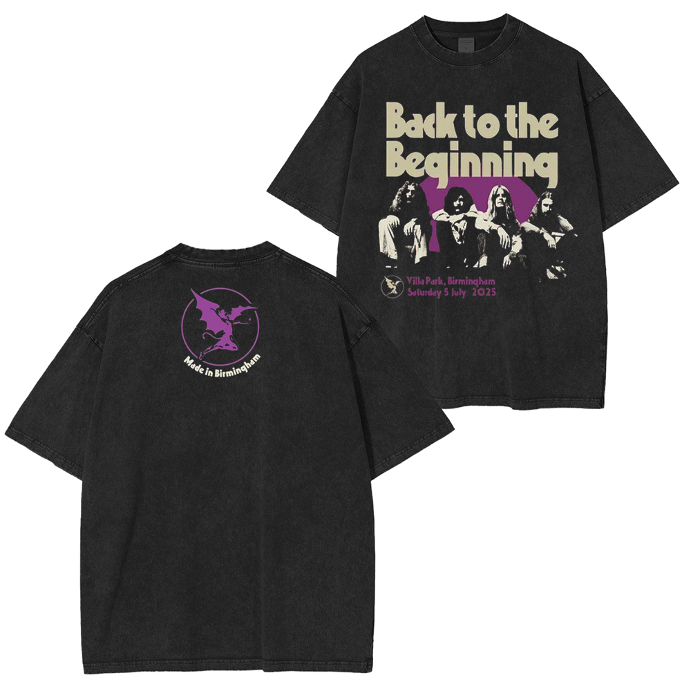 Ozzy Osbourne Back To The Beginning Washed Unisex T-Shirt
