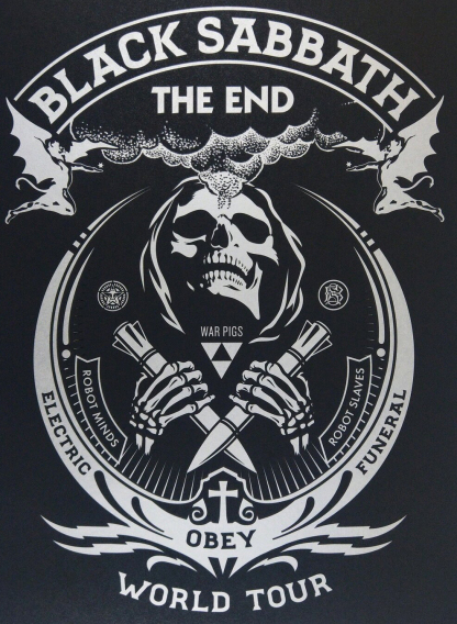 Black Sabbath The End Washed Unisex T-Shirt