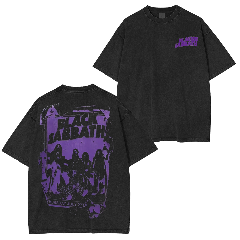 Black Sabbath Washed Unisex T-Shirt