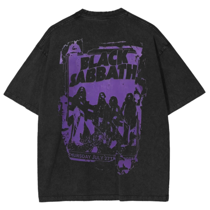 Black Sabbath Washed Unisex T-Shirt