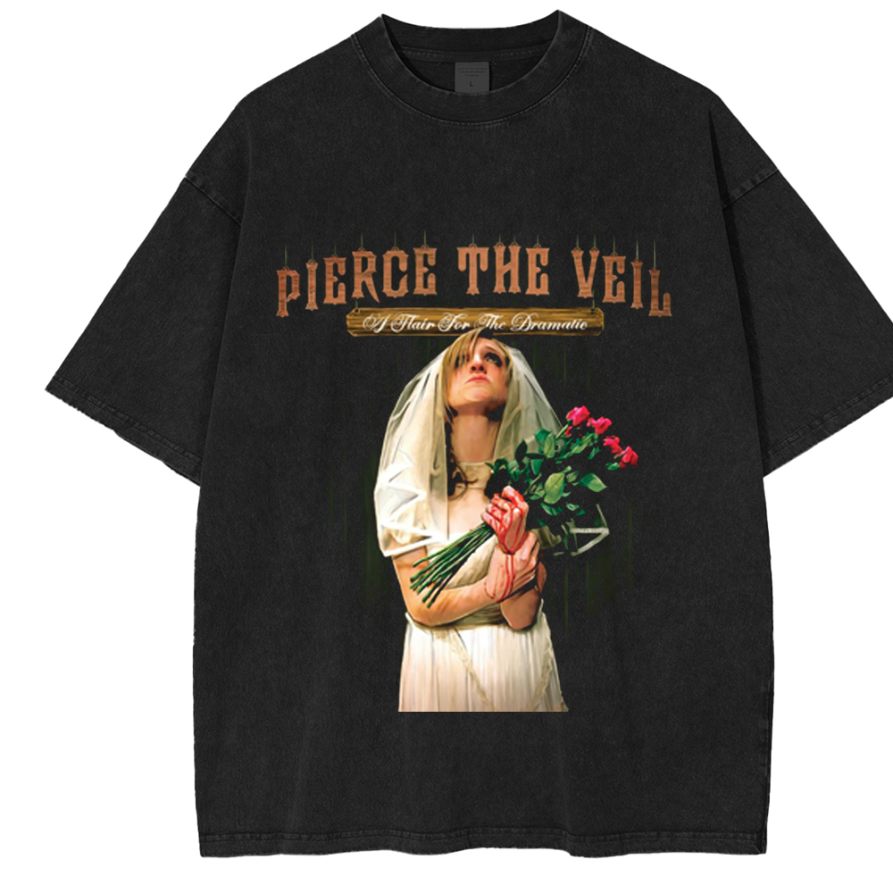 Pierce The Veil A Flair for the Dramatic Anniversary Washed Unisex T-Shirt