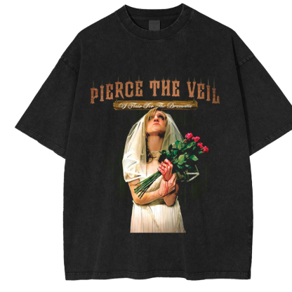 Pierce The Veil A Flair for the Dramatic Anniversary Washed Unisex T-Shirt