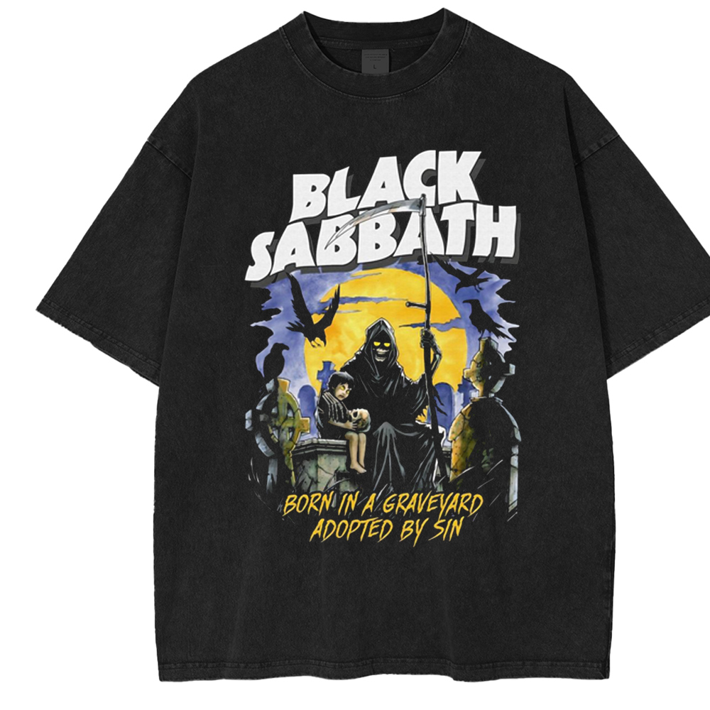 Black Sabbath Washed Unisex T-Shirt