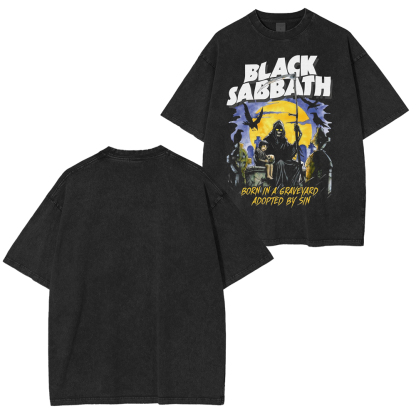 Black Sabbath Washed Unisex T-Shirt