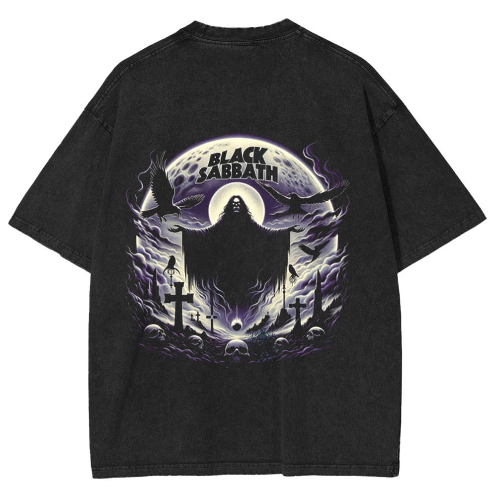 Vintage Black Sabbath Washed Unisex T-Shirt