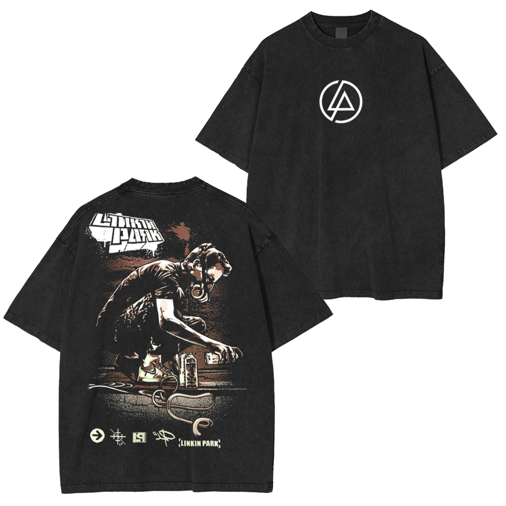  Linkin Park Washed Unisex T-Shirt