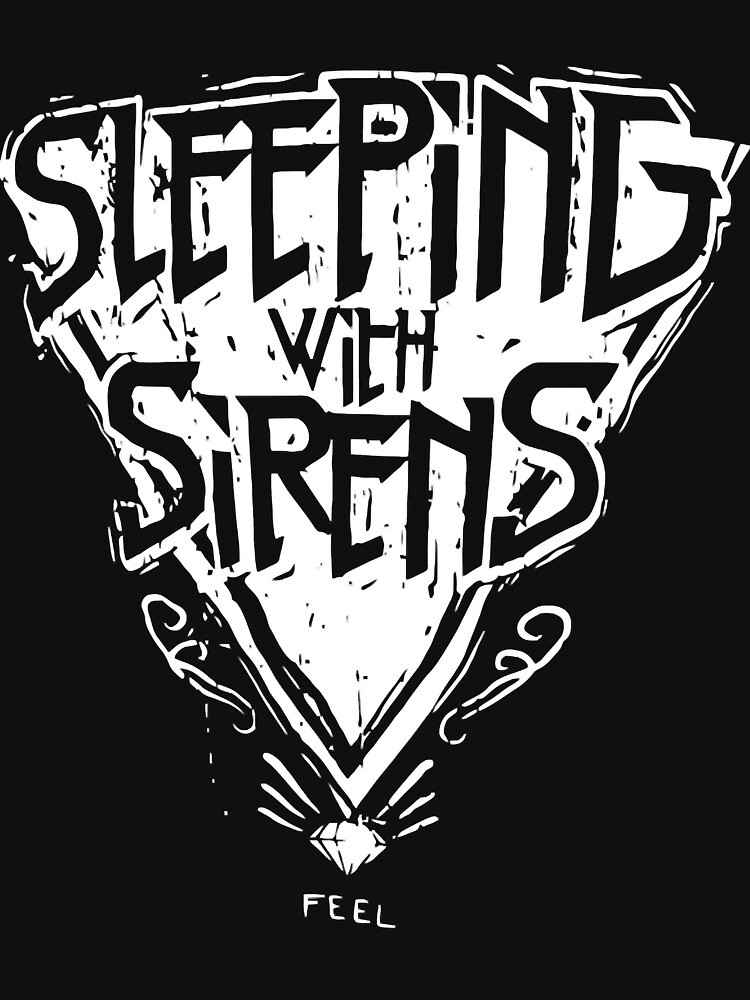 Sleeping With Sirens Feel Vintage Rock Band Washed Unisex T-Shirt