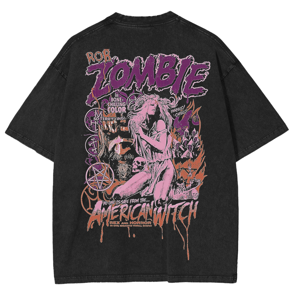 Rob Zombie Washed Unisex T-Shirt
