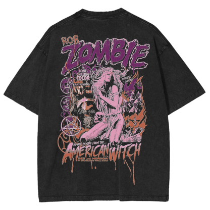Rob Zombie Washed Unisex T-Shirt
