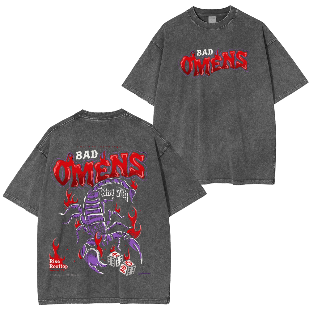 Bad Omens Heavy Metal Washed Unisex T-Shirt