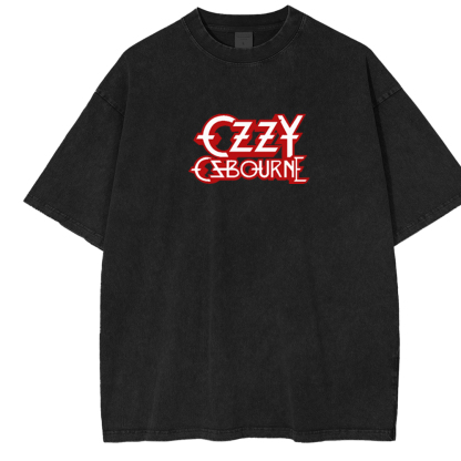Ozzy Osbourne Graphic Washed Unisex T-Shirt