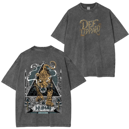 Def Leppard – the band Washed Unisex T-Shirt