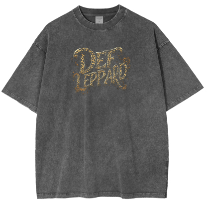 Def Leppard – the band Washed Unisex T-Shirt