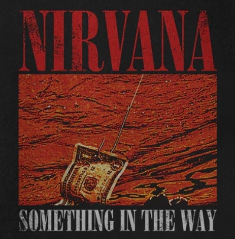 Nirvava Something In The Way  Washed Unisex T-Shirt