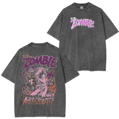 Rob Zombie Washed Unisex T-Shirt