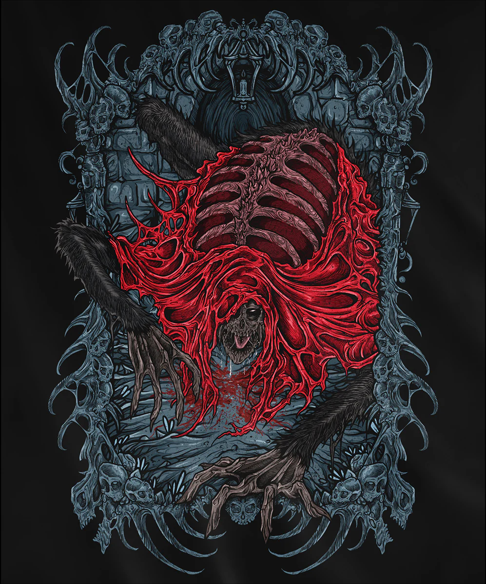 Bloodborne Blood-Starved Beast Grim Tee/Sweatshirt/Hoodie