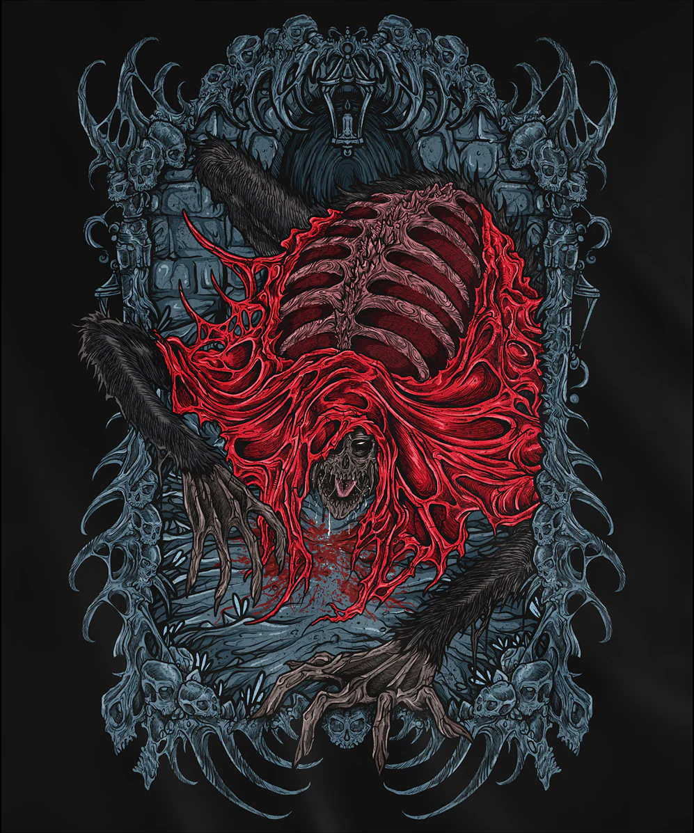 Bloodborne Blood-Starved Beast Grim Tee/Sweatshirt/Hoodie