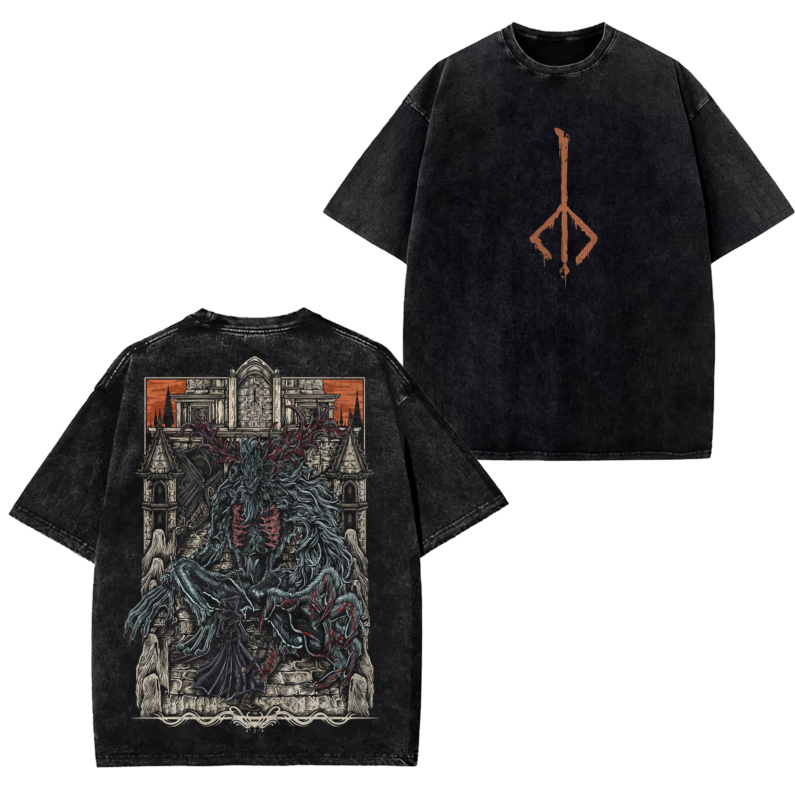Bloodborne Cleric Beast Grim Hooded Tee/Sweatshirt/Hoodie