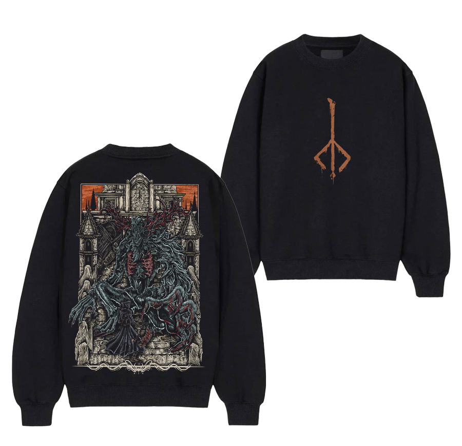 Bloodborne Cleric Beast Grim Hooded Tee/Sweatshirt/Hoodie