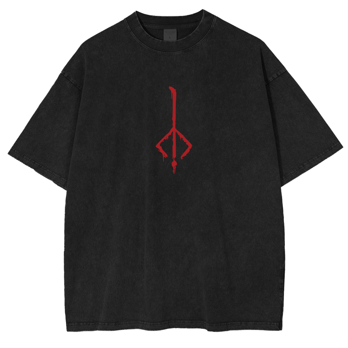 Bloodborne Blood Moon Washed Unisex T-Shirt