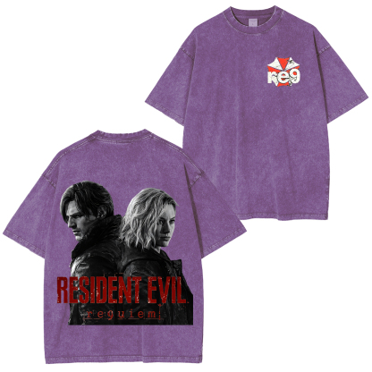 Resident Evil Washed T-shirt/Crewneck/Hoodie