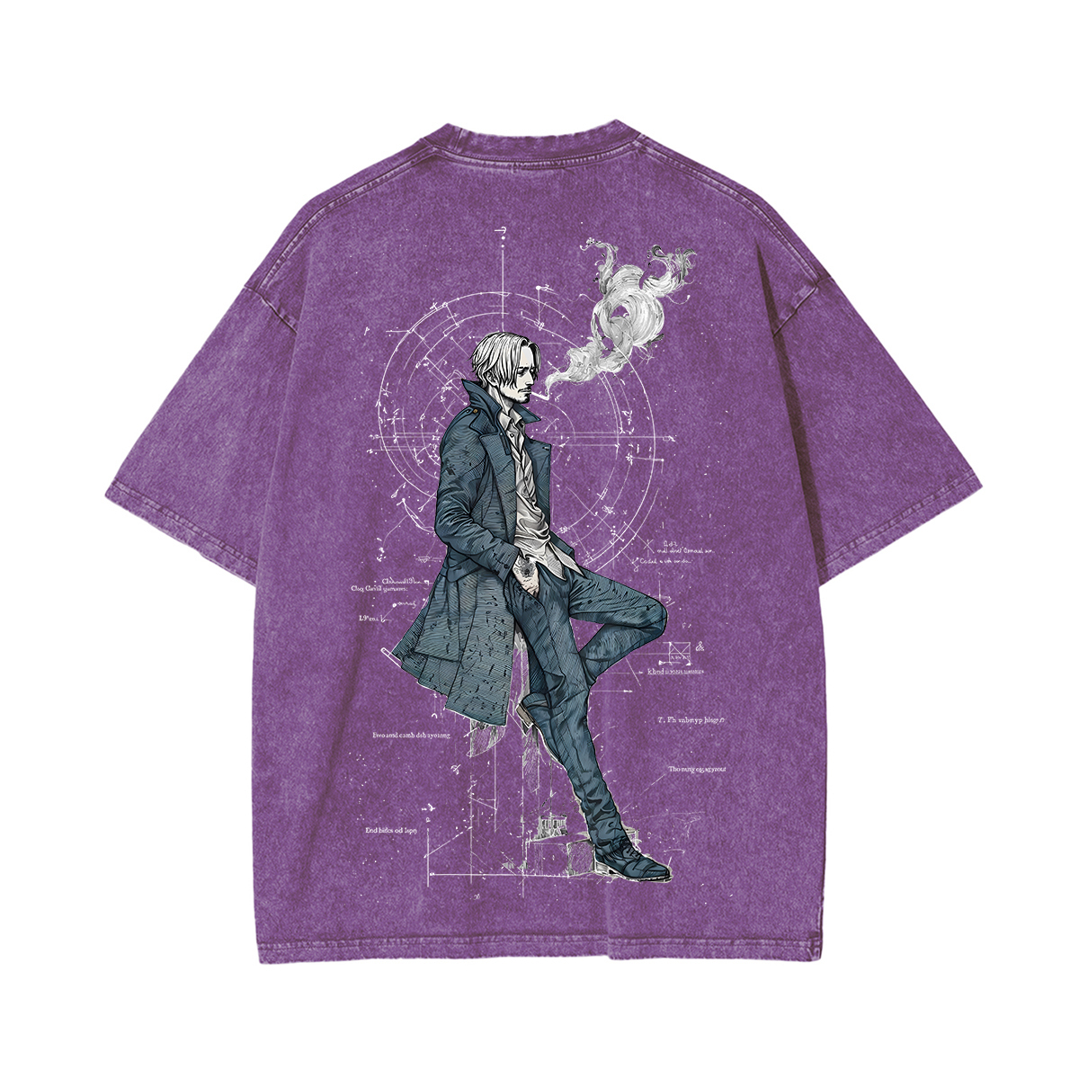 Sanji One Piece Unisex Washed T-Shirt