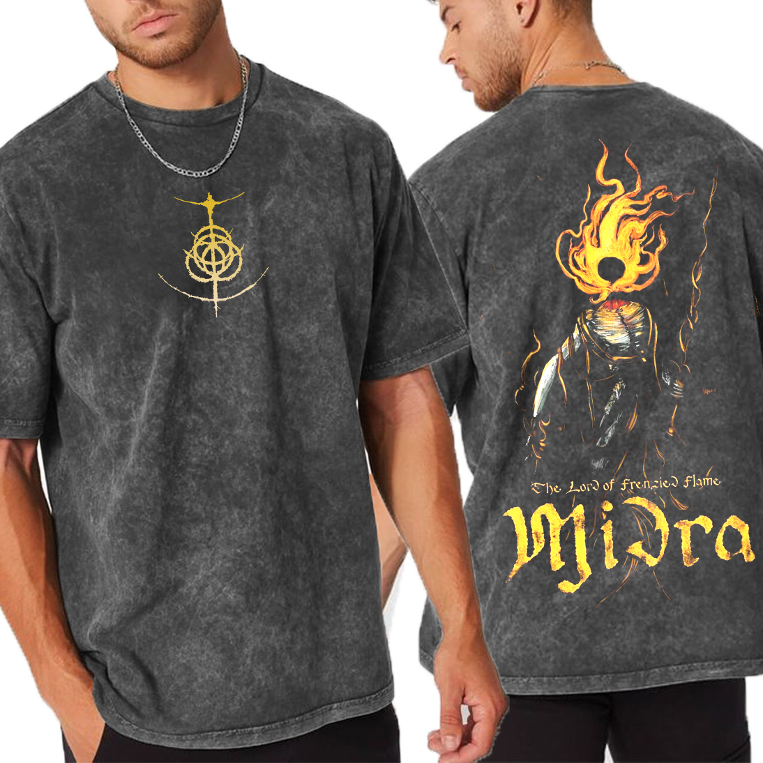 Midra Lord of the Frenzied Flame Unisex Washed T-Shirt