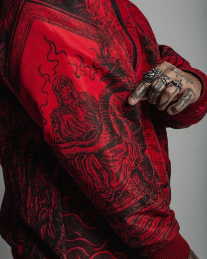 Bloodborne Reversible Bomber Jacket