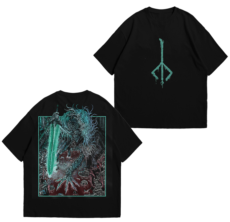 Bloodborne Ludwig the Accursed Holy Blade Grim Hooded  T-Shirt/ Crewneck Sweatshirt/Hoodie