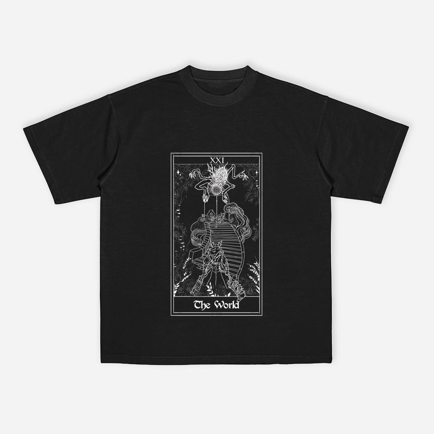 The World Crewneck T-Shirt