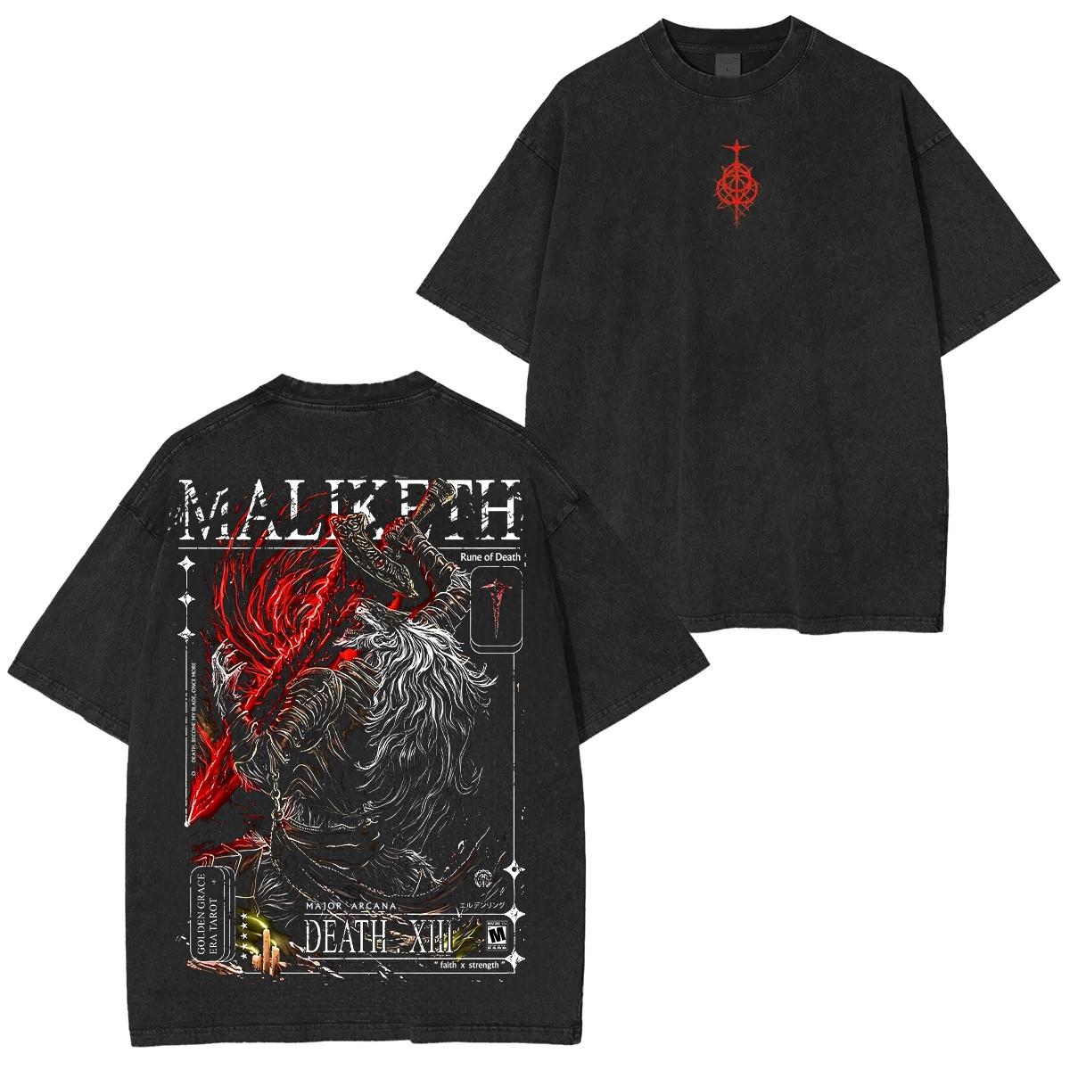 Elden Ring Maliketh Unisex Washed T-shirt/Crewneck/Hoodie