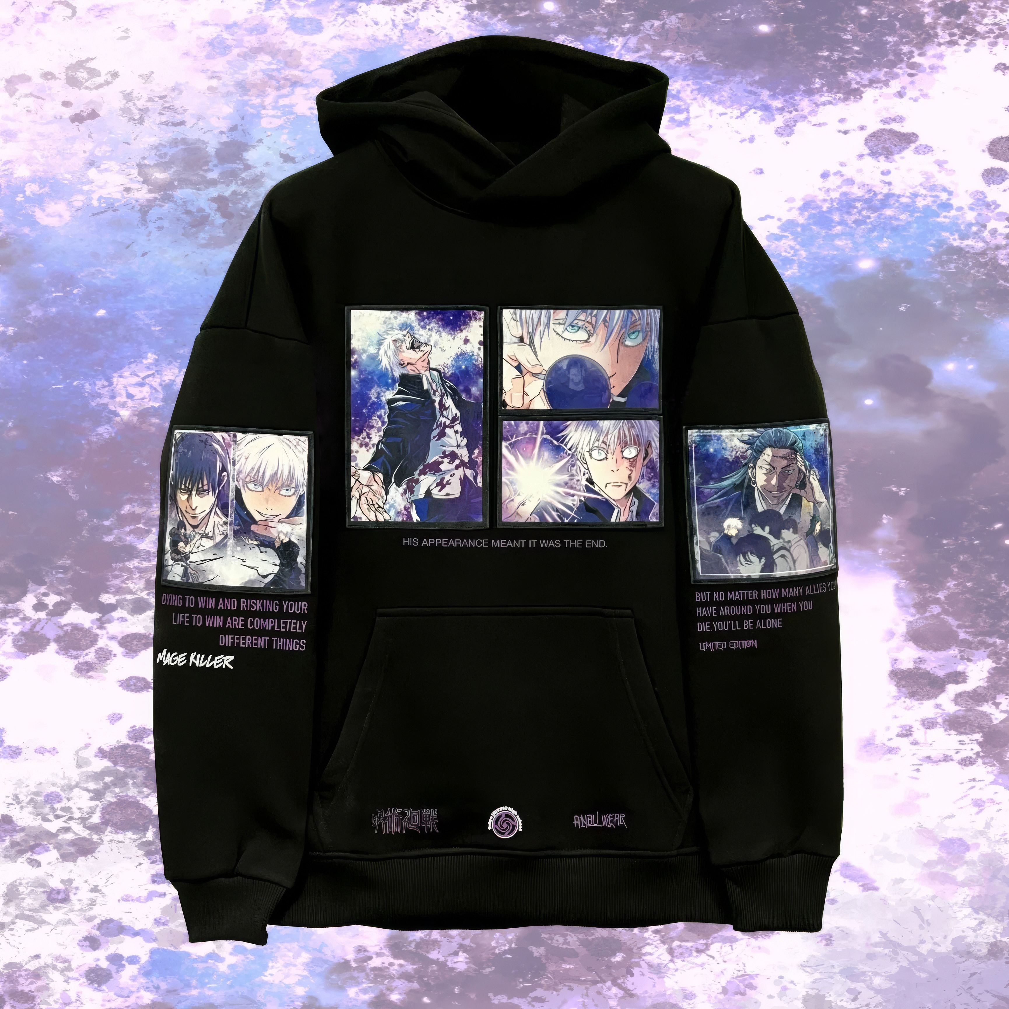 Jujutsu Kaisen Satoru V2 Oversized Hoodie