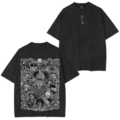 Attack on Titan Washed Unisex T-Shirt