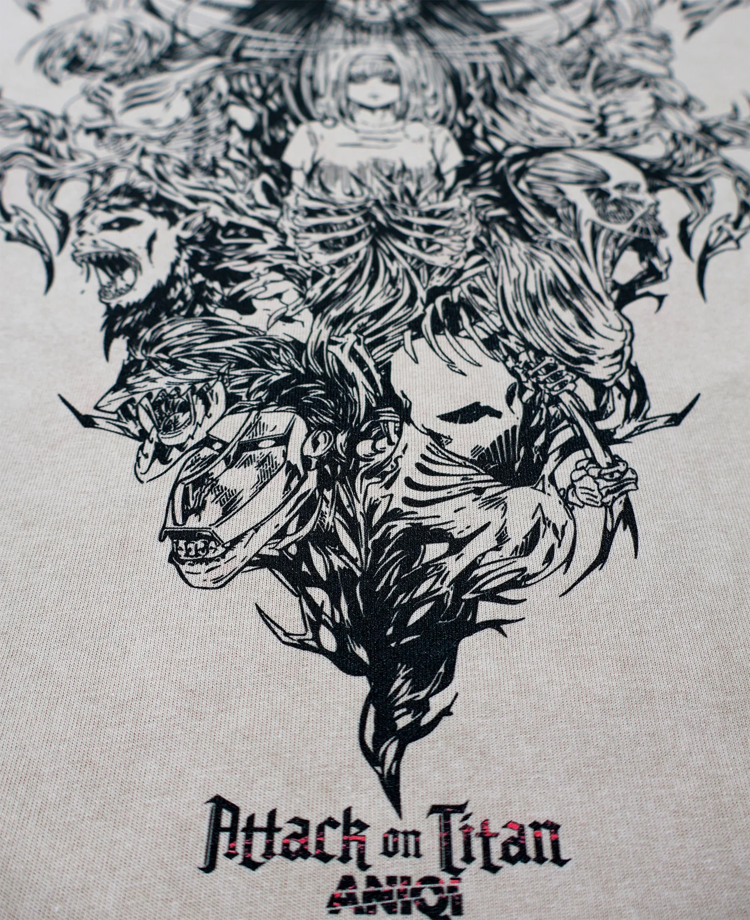 Attack on Titan FREEDOM ACID WASH T-Shirt