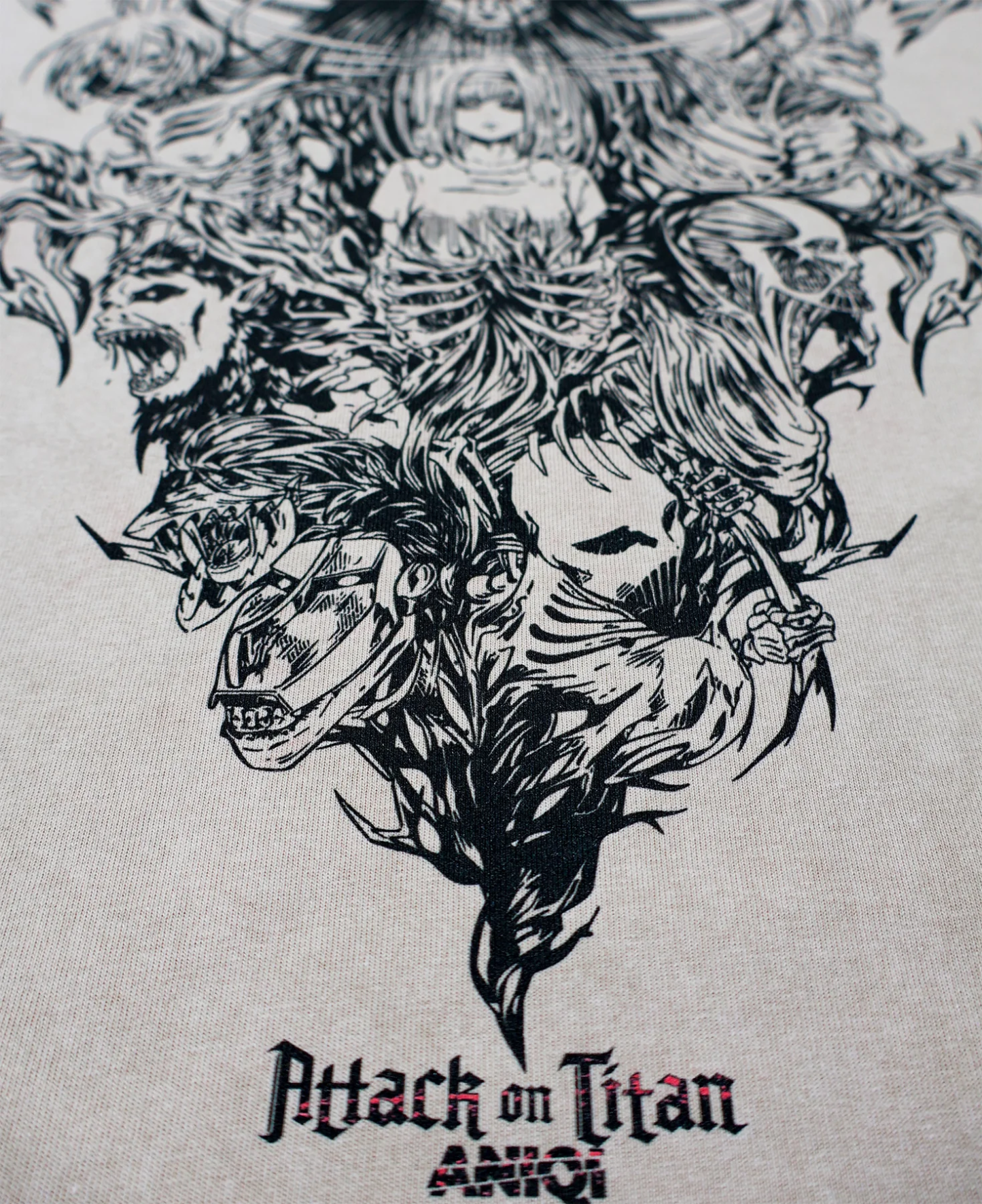 Attack on Titan FREEDOM ACID WASH T-Shirt