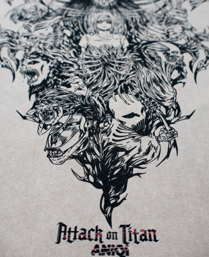 Attack on Titan FREEDOM ACID WASH T-Shirt