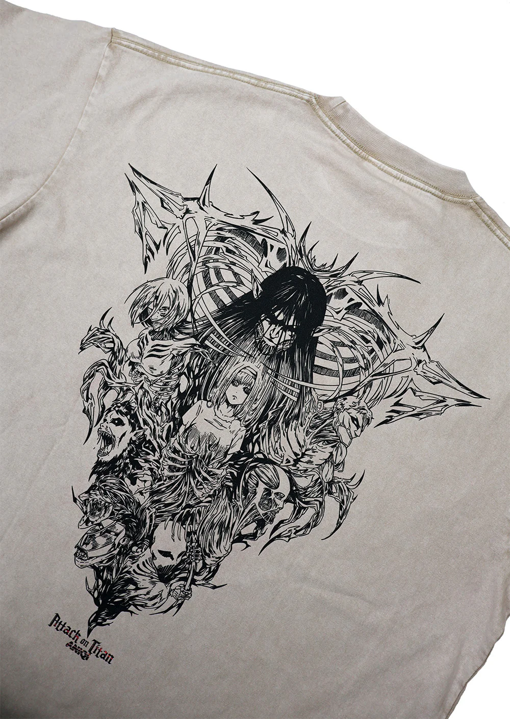 Attack on Titan FREEDOM ACID WASH T-Shirt
