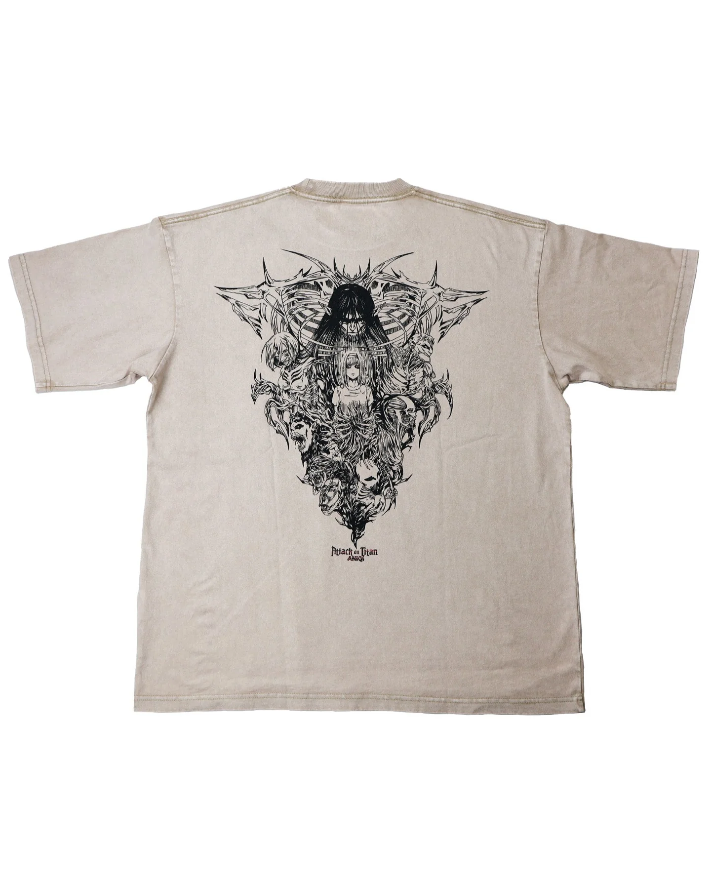 Attack on Titan FREEDOM ACID WASH T-Shirt