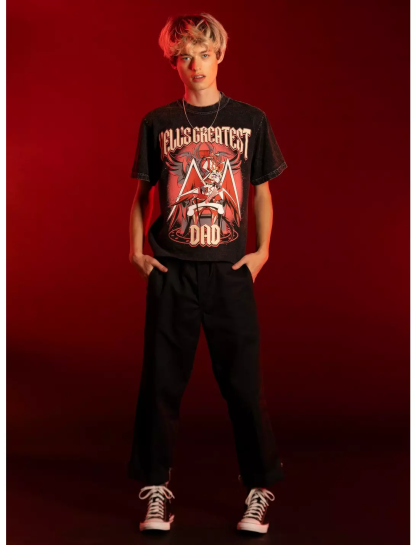 Hazbin Hotel Hazbin Hotel Lucifer Hell's Greatest Dad Dark Wash T-Shirt/Sweatshirt/Hoodie