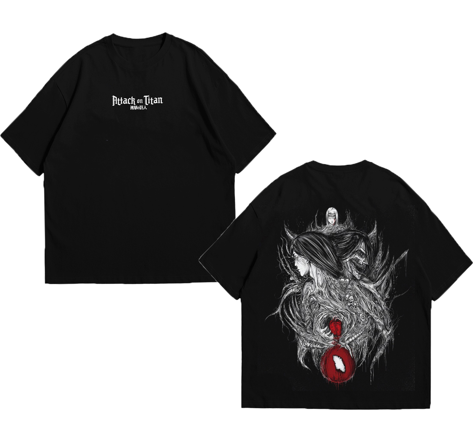 Attack On Titan Oversized T-Shirt/Crewneck/Hoodie