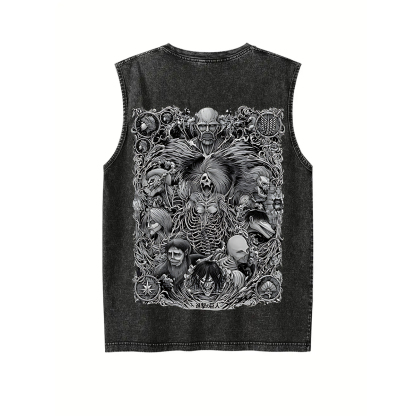 Attack on Titan Washed Unisex Tank Top