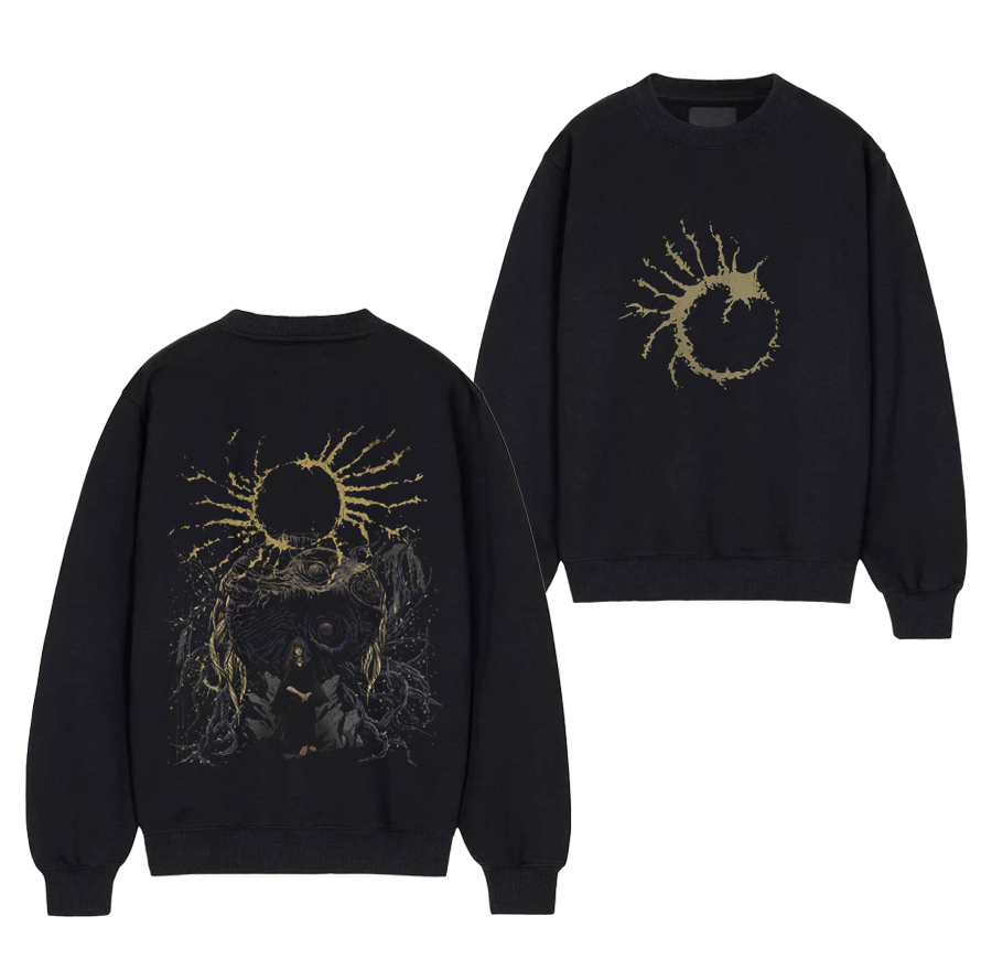 Elden Ring Godwyn Death Blight Hooded  T-Shirt/ Crewneck Sweatshirt/Hoodie