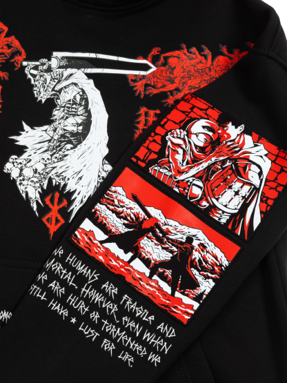 Berserker Blk Hoodie