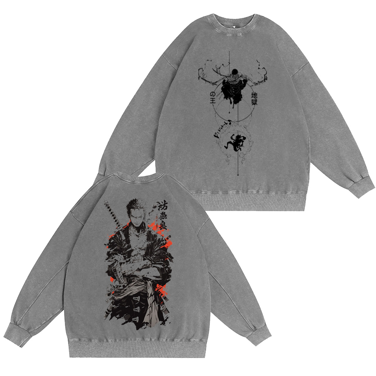 Roronoa Zoro One Piece Washed T-shirt/Crewneck/Hoodie