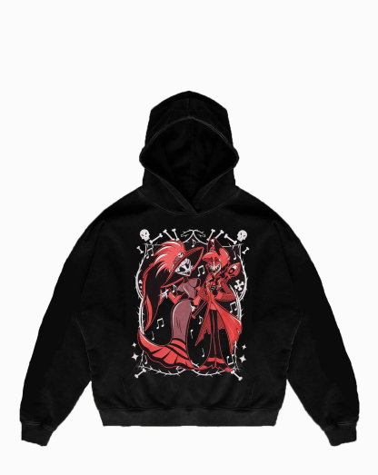 Hazbin Hotel Rosie & Alastor Ace Double-Sided Tee/Hoodie