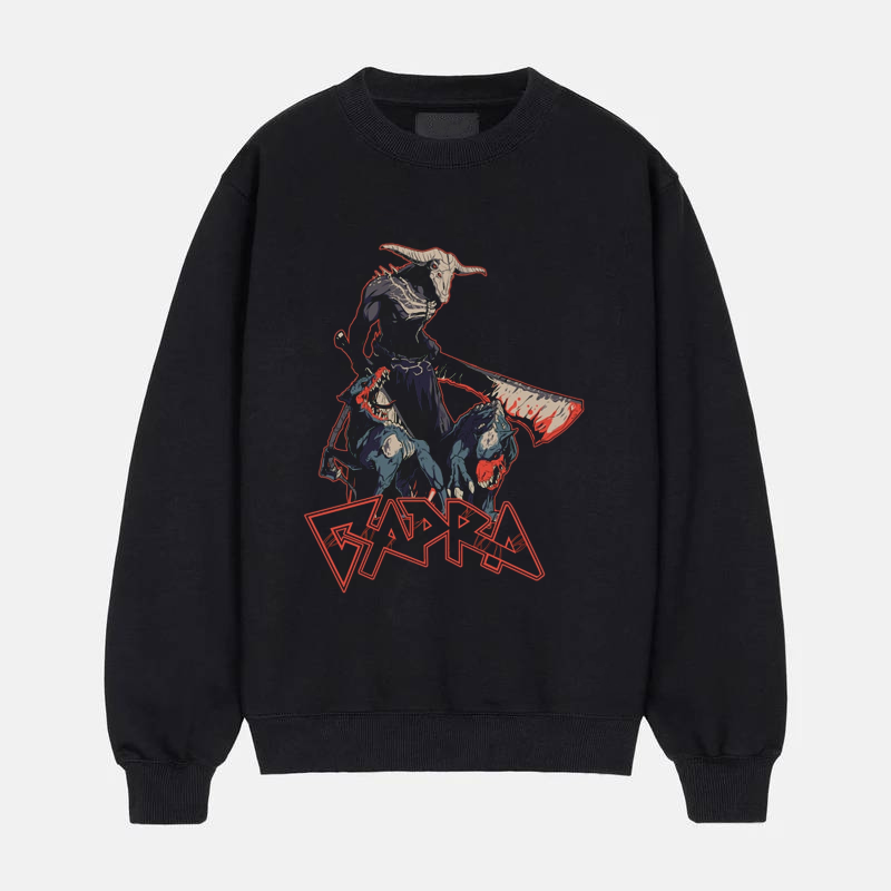 Capra Demon Unofficial Dark Souls Metal Band T-Shirt/ Crewneck Sweatshirt/Hoodie
