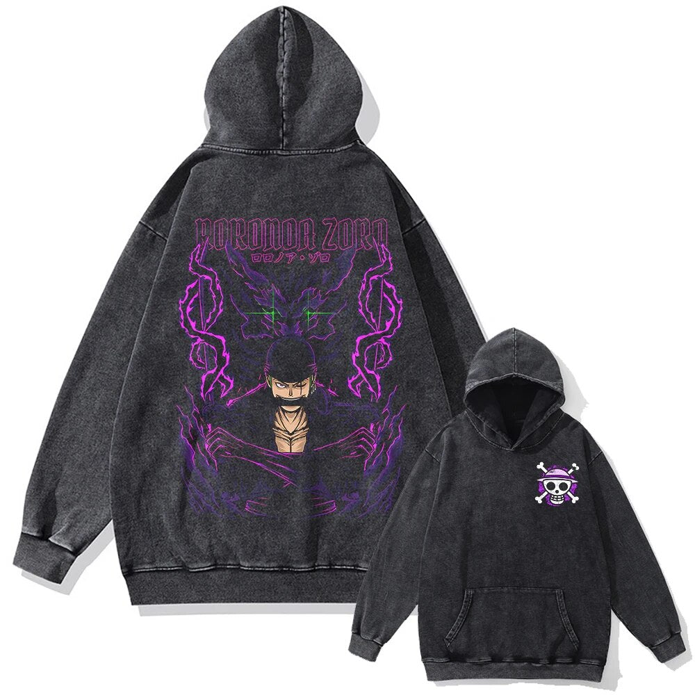 Asura 2-Sided Vintage Oversized Hoodie