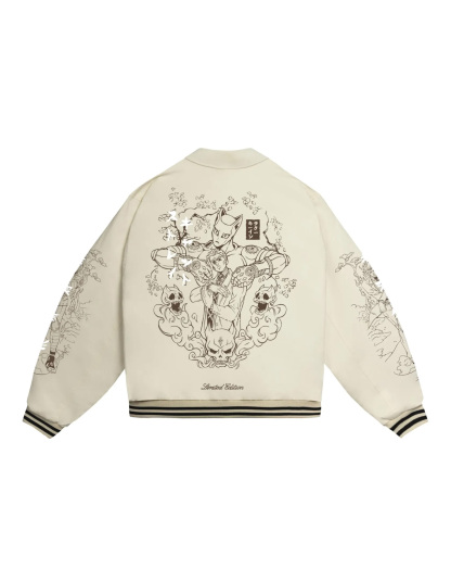 Killer queen Edo Denim Bomber Jacket