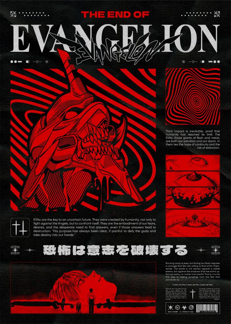 The End Of Evangelion Washed T-Shirt